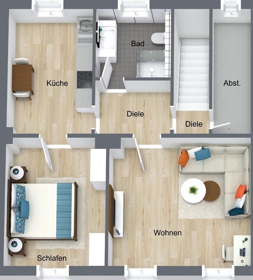 Feddersen Living Moderne Ferienwohnungen - Gemuetlich - Netflix - Voll Ausgestattet - Waschmaschine - Zentral Gelegen Brunsbuettel Εξωτερικό φωτογραφία
